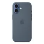 APPLE iPhone 17 – silikónové puzdro s MagSafe – Anchor Blue