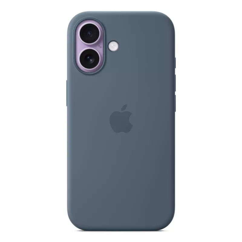 APPLE iPhone 17 – silikónové puzdro s MagSafe – Anchor Blue