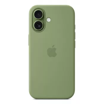 Silikónové puzdro Apple iPhone 17 MagSafe Light Moss Cover zelená