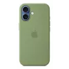 Silikónové puzdro Apple iPhone 17 MagSafe Light Moss Cover zelená