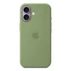 Silikónové puzdro Apple iPhone 17 MagSafe Light Moss Cover zelená