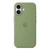 Silikónové puzdro Apple iPhone 17 MagSafe Light Moss Cover zelená