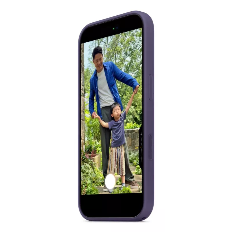 Silikónové puzdro Apple iPhone 17 Lila Fog Cover Monochromatic