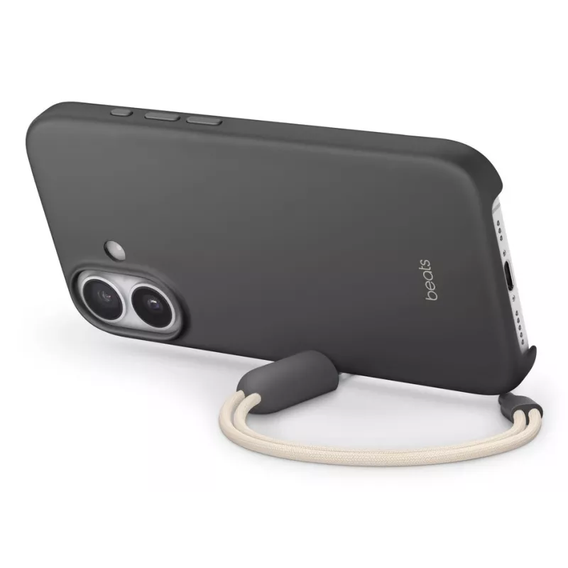 APPLE Beats iPhone 17 - puzdro s stojanom s MagSafe a ovládaním kamery - granitová sivá