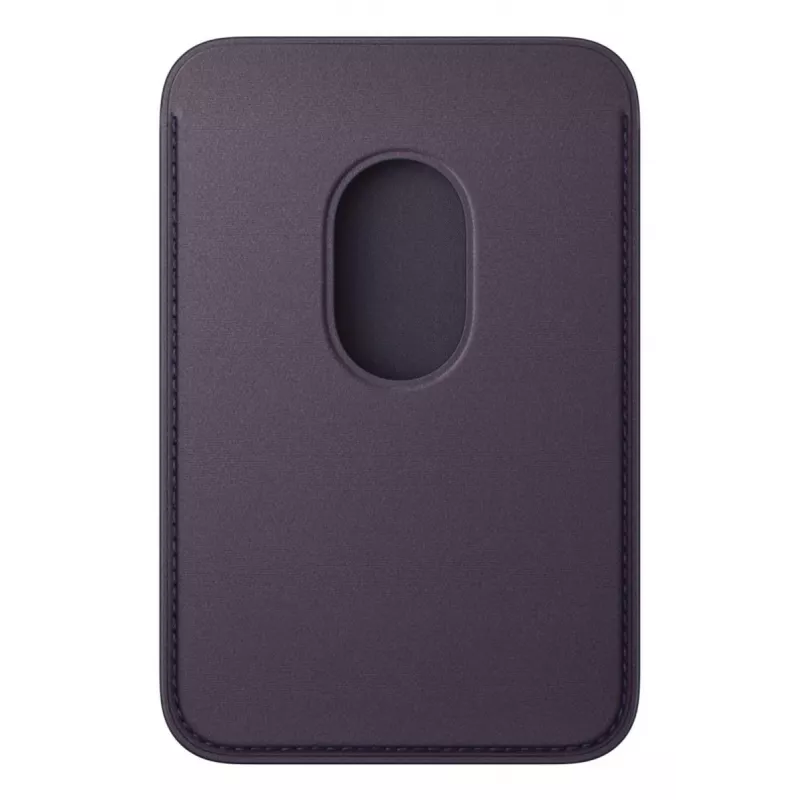 Držiak na karty Apple iPhone FineWoven Wallet s MagSafe Midnight fialový