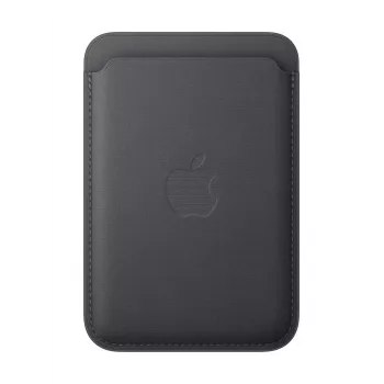 Držiak na karty Apple iPhone FineWoven Wallet s MagSafe čierny Microtwill