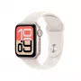Apple Watch SE 3 GPS 40mm Starlight hliníkové puzdro Starlight športový remienok M/L