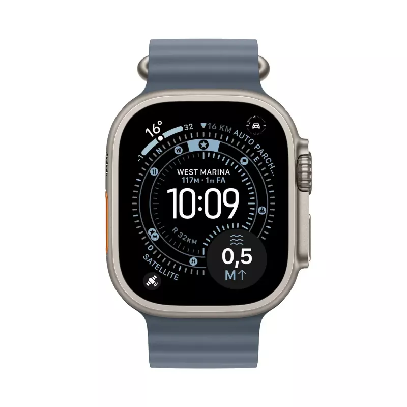 Smartwatch Apple Watch Ultra 3 GPS + Cellular 49mm Natural Titanium puzdro