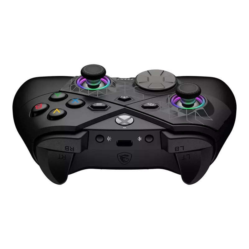 Gamepad MSI FORCE PRO W CONTROLLER čierny USB 2.0 káblový bezdrôtový