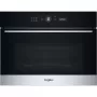 Whirlpool WMW57DHMX čierna, nerezová kombinovaná mikrovlnná rúra na zabudovanie 40 l 900 W