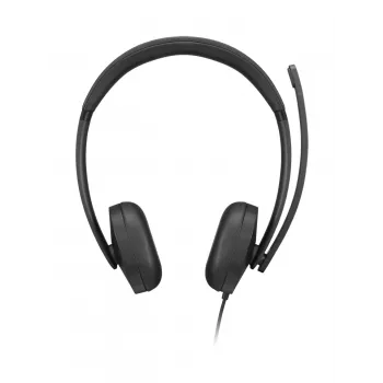 Lenovo VoIP headset 5000 káblový head-band kancelária/call centrum USB Type-C čierny