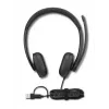 Lenovo VoIP headset 5000 káblový head-band kancelária/call centrum USB Type-C čierny