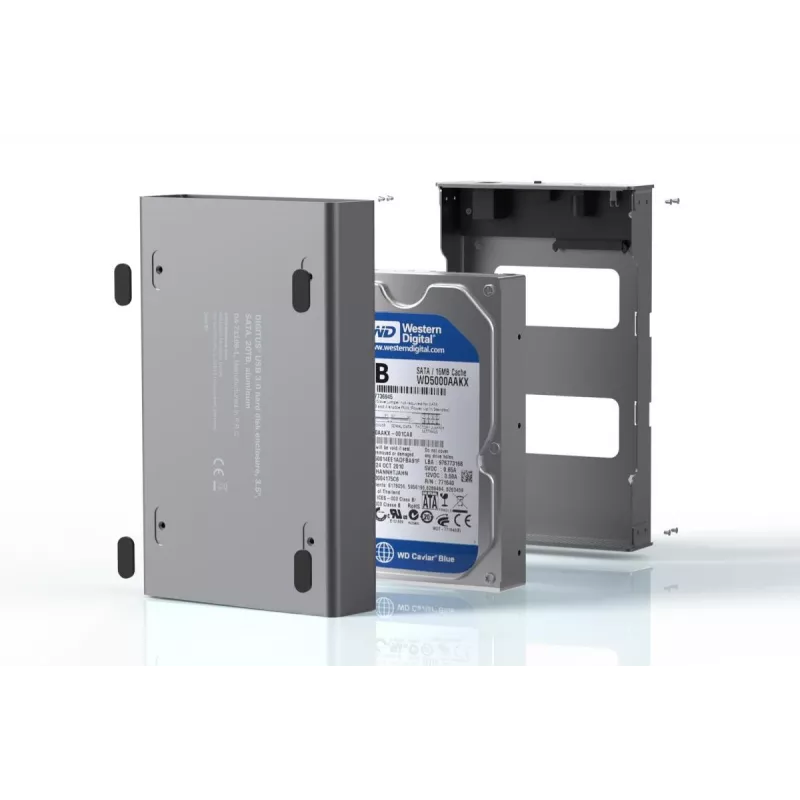 Puzdro na HDD Digitus DA-71106-1 USB 3.0 3,5 palca SATA 16TB hliník