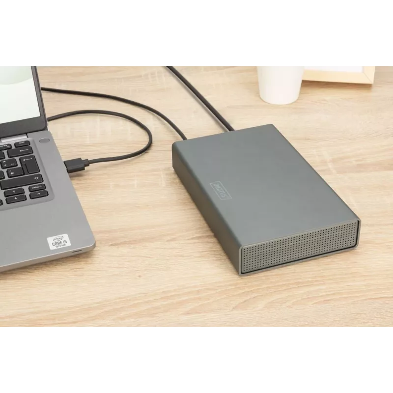 Puzdro na HDD Digitus DA-71106-1 USB 3.0 3,5 palca SATA 16TB hliník