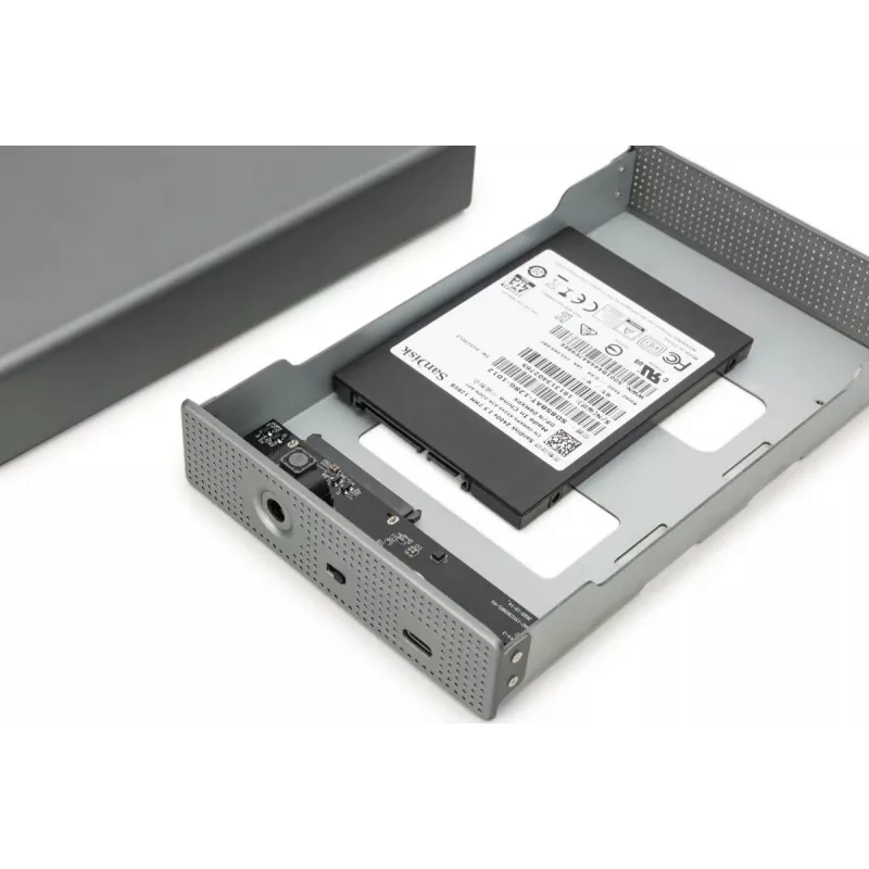 Puzdro na HDD Digitus DA-71106-1 USB 3.0 3,5 palca SATA 16TB hliník