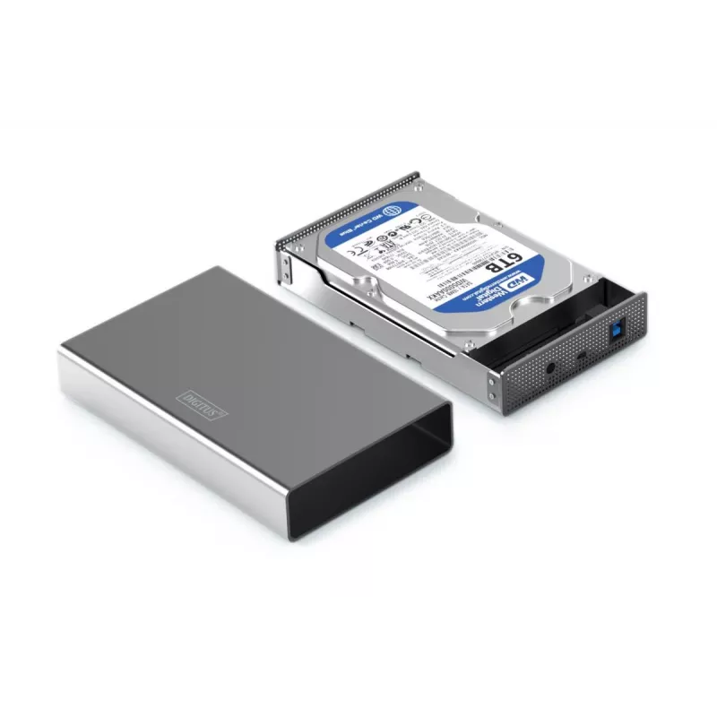 Puzdro na HDD Digitus DA-71106-1 USB 3.0 3,5 palca SATA 16TB hliník