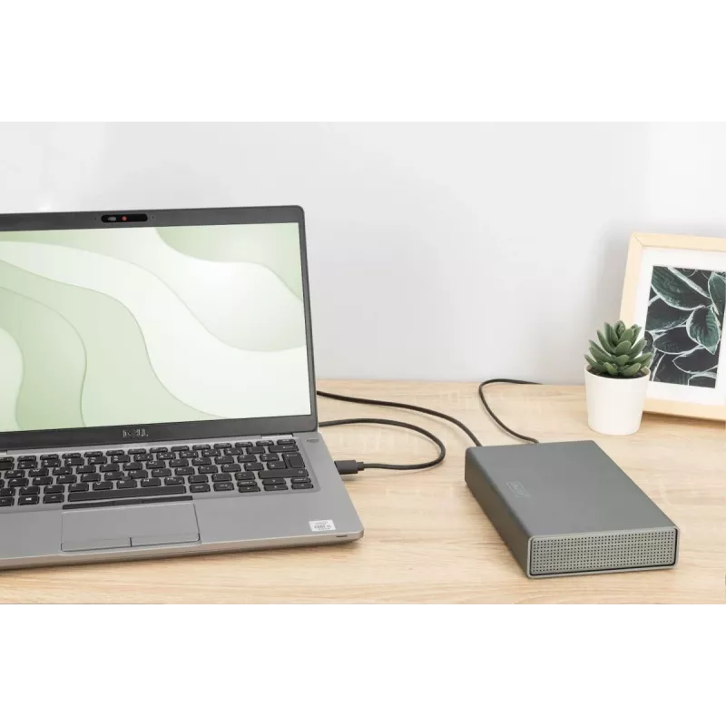 Puzdro na HDD Digitus DA-71106-1 USB 3.0 3,5 palca SATA 16TB hliník