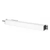 DIGITUS DN-95439 hliníkový 19-palcový 1U PDU do racku, 7x zásuvka Schuko, istič, 16 A, 4000 W, 230 V, 50/60 Hz, kábel 1,8 m