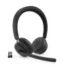 Lenovo ANC headset 6550 bezdrôtový s hlavovým mostom kancelária/call centrum USB Type-C Bluetooth čierny
