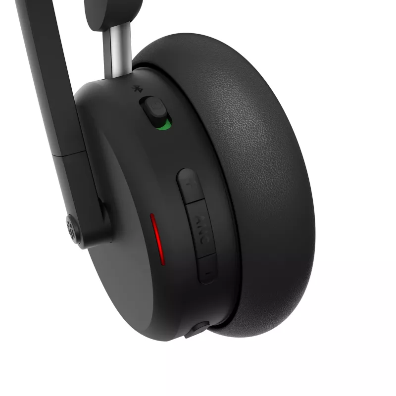 Lenovo 6550 headset bezdrôtový s hlavovým mostom kancelária/call centrum USB Type-C Bluetooth čierny