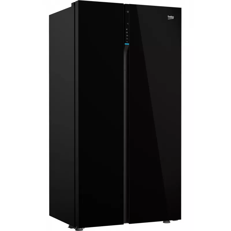 Beko GN163140ZGBN Side-by-Side chladnička voľne stojaca 558 L čierna