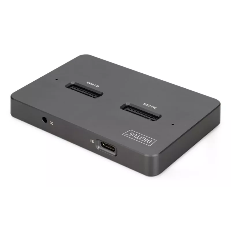 Dokovacia stanica Digitus DA-71546-1 M.2 NVMe SATA USB-C 10 Gbit/s