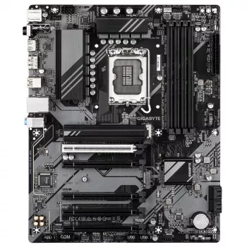 GIGABYTE B760 DS3H WIFI6E GEN5 základná doska - podporuje Intel Core 14. gen CPU, 8+2+1 fázové digitálne VRM, až do 5600MHz DDR5, 2xPCIe 4.0 M.2, Wi-Fi 6E, 1GbE LAN, USB 3.2 Gen 2x2