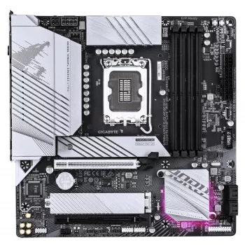 Základná doska GIGABYTE B760M AORUS ELITE WIFI6E GEN5 — Micro ATX, LGA1700, DDR5 do 5600MHz, 12+1+1 VRM, 2x PCIe4.0 M.2, Wi‑Fi 6E, 2.5 GbE