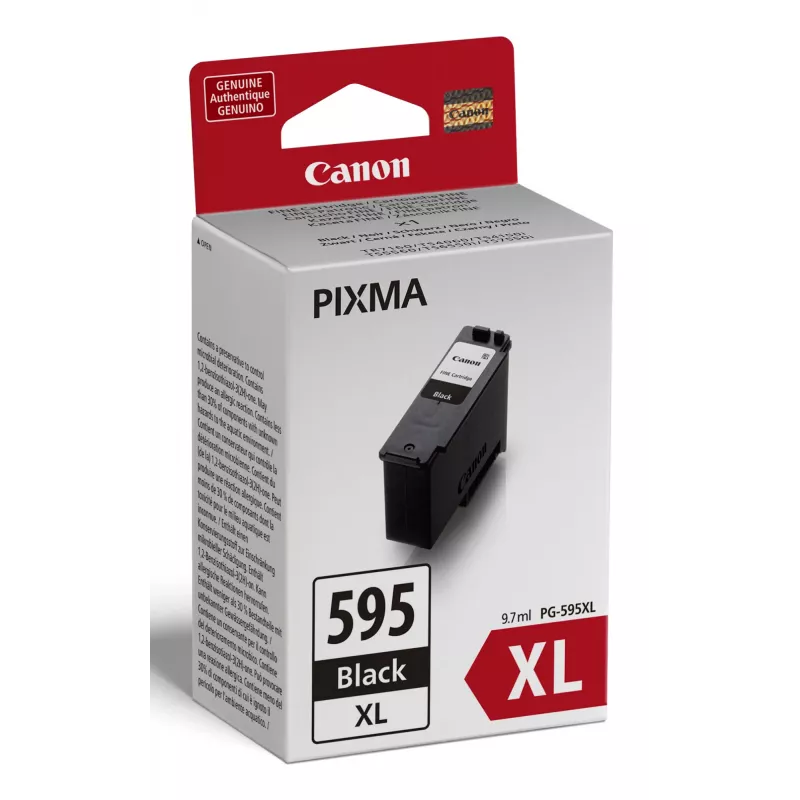 Atramentová kazeta Canon PG-595XL 1 ks originálna High (XL) Yield čierna