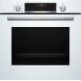 Vstavaná elektrická rúra Bosch Serie 6 HBG536EW4 — 71 L, 3400 W, biela, EasyClean, 10 automatických programov