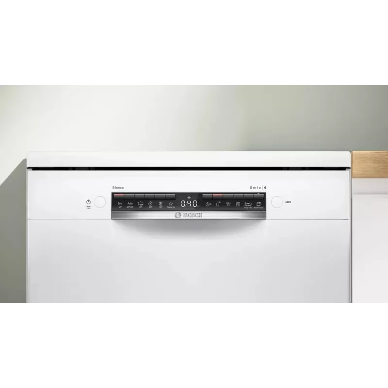 Umývačka riadu Bosch Serie 4 SMS4HVW14E voľne stojaca 60 cm — 14 súprav riadu, 46 dB, výmenník tepla