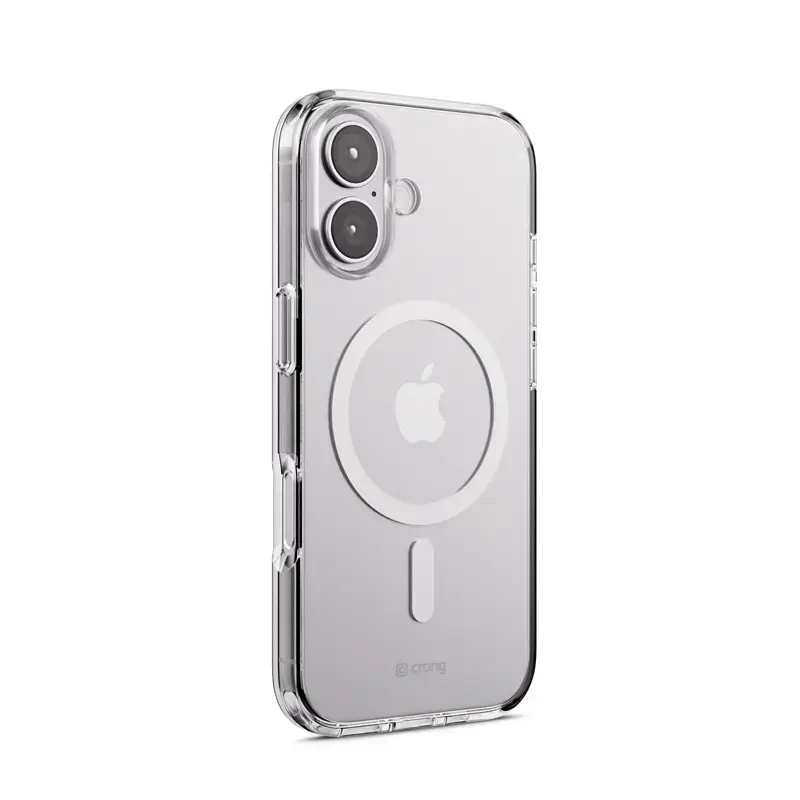 Crong Clear MAG kryt puzdro s MagSafe pre iPhone 17 transparentný CRGCLRMIP1763TRS