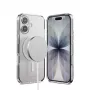 Crong Clear MAG kryt puzdro s MagSafe pre iPhone 17 transparentný CRGCLRMIP1763TRS