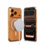Crong Clear MAG kryt puzdro s MagSafe pre iPhone 17 Pro transparentný CRGCLRMIP1763PTRS