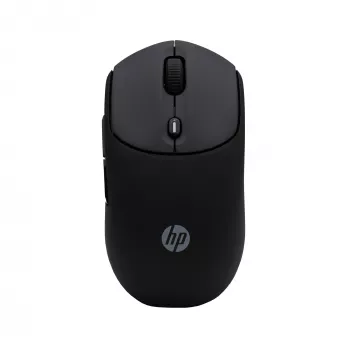 HP 400 Quiet čierna bezdrôtová myš, pre pravákov aj ľavákov, RF Wireless + Bluetooth, 6000 DPI, čierna