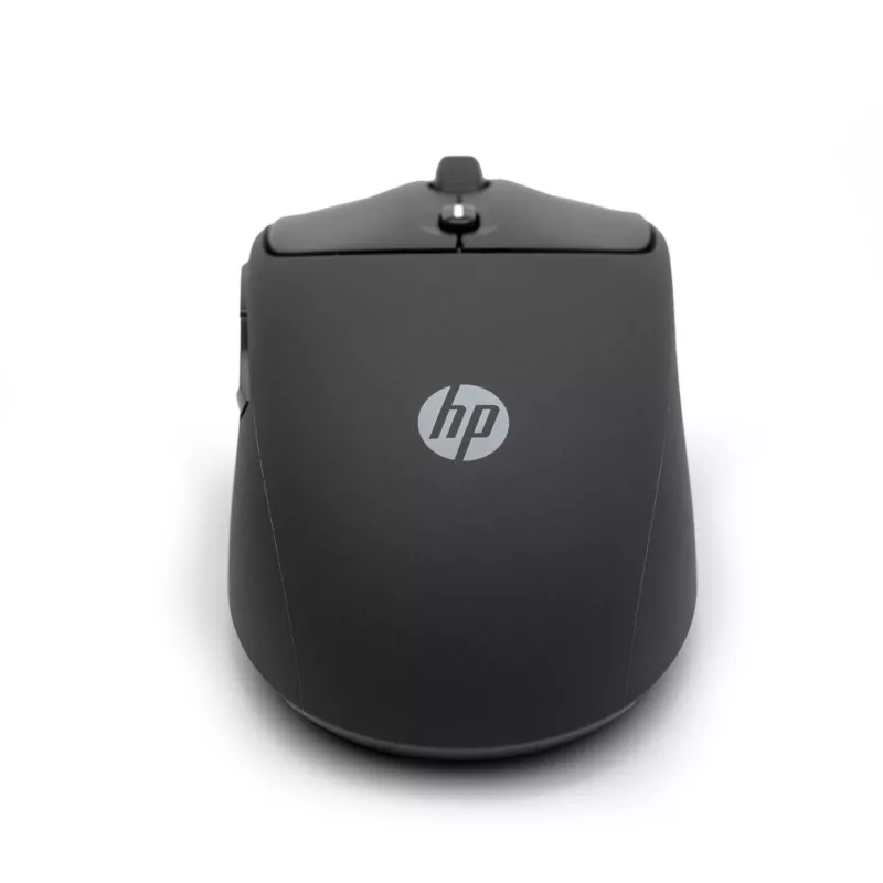 HP 400 Quiet čierna bezdrôtová myš, pre pravákov aj ľavákov, RF Wireless + Bluetooth, 6000 DPI, čierna