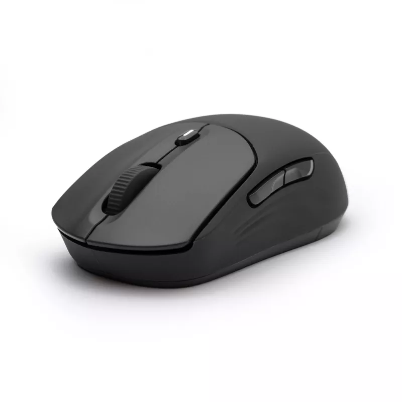HP 400 Quiet čierna bezdrôtová myš, pre pravákov aj ľavákov, RF Wireless + Bluetooth, 6000 DPI, čierna