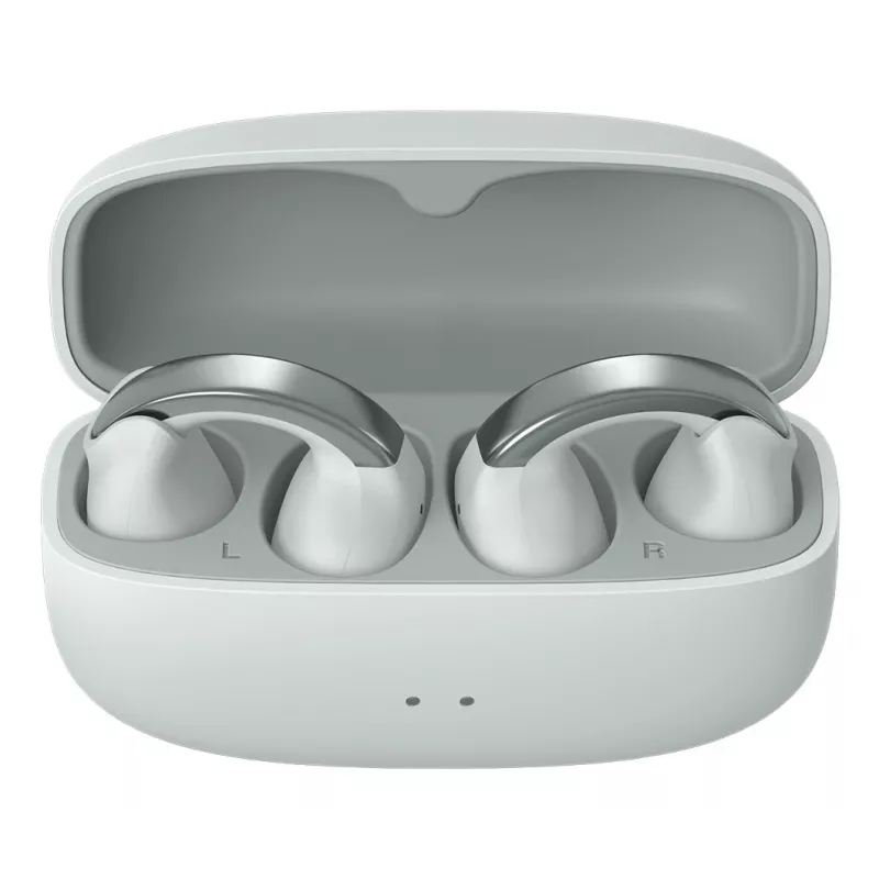 JVC HA-NP1T headset True Wireless Stereo (TWS) Ear-Clip-On hovory/hudba USB Type-C Bluetooth sivá, strieborná