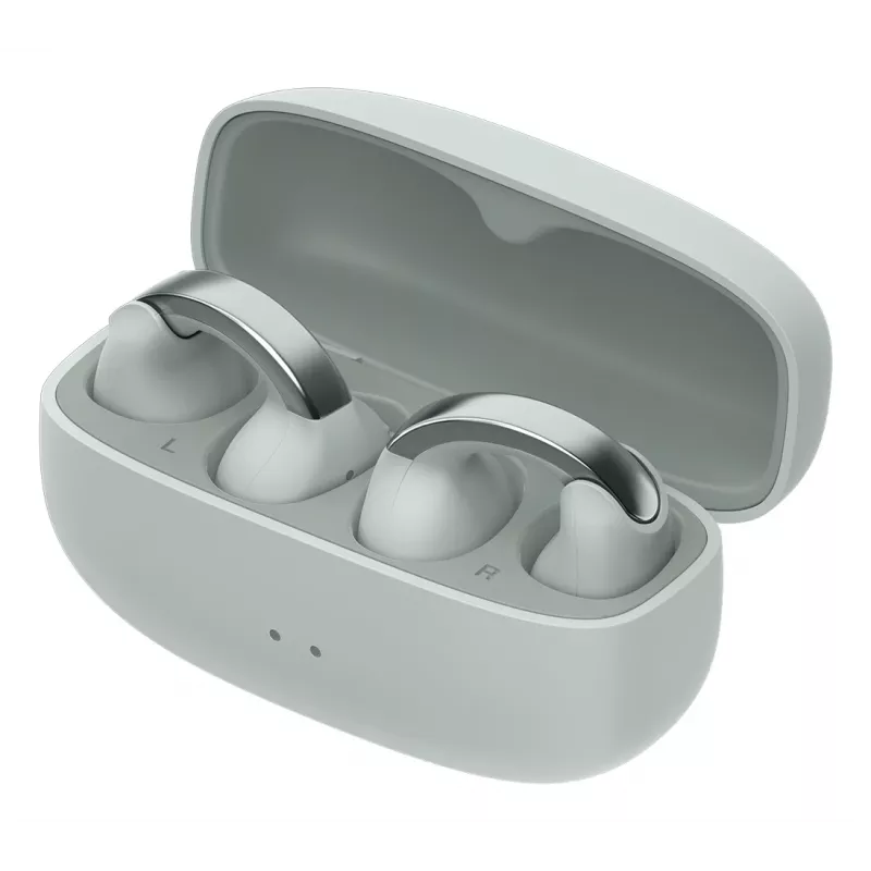 JVC HA-NP1T headset True Wireless Stereo (TWS) Ear-Clip-On hovory/hudba USB Type-C Bluetooth sivá, strieborná