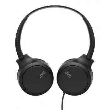 Headset JVC HA-S33UC binaurálny káblový s hlavovým mostom, 2 meniče 29,7 mm, 20–20000 Hz, 1,2 m kábel, inline mikrofón, čierny