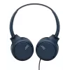 Drôtové slúchadlá na uši JVC HA-S33UC-AU USB-C s mikrofónom a ovládačom, kábel 1,2 m, modré