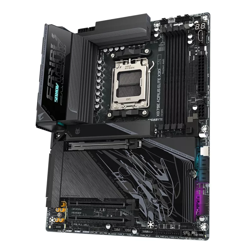 Základná doska GIGABYTE X870E AORUS ELITE X3D, AMD AM5, ATX
