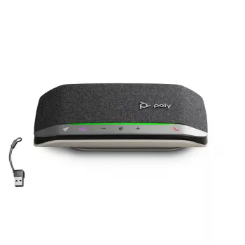 Konferenčný reproduktor Poly HP Poly Sync 20 s Bluetooth, USB-C/A adaptér, Micro-USB, 20h batéria, čierny