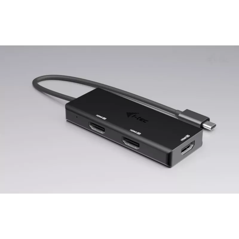 i-tec USB-C Triple 4K HDMI video adaptér, Power Delivery 100W