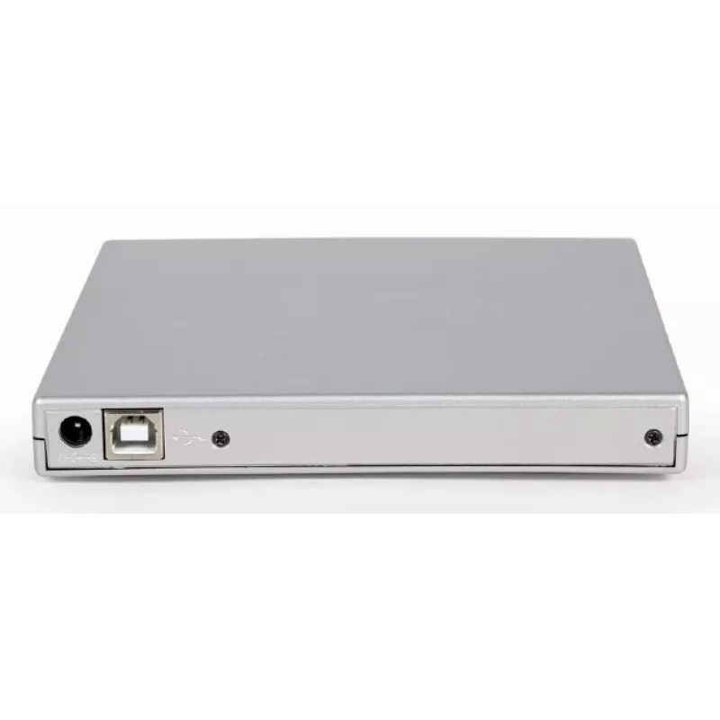 GEMBIRD Externá USB DVD mechanika, strieborná