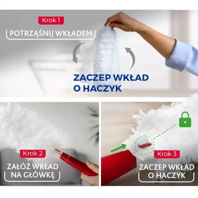 Náhradná sada na prachovku VILEDA Flex&Catch 177662 – 10 náhradných vložiek