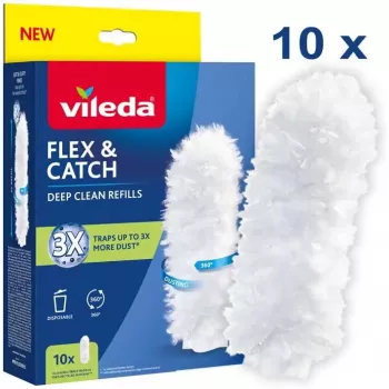 Náhradná sada na prachovku VILEDA Flex&Catch 177662 – 10 náhradných vložiek