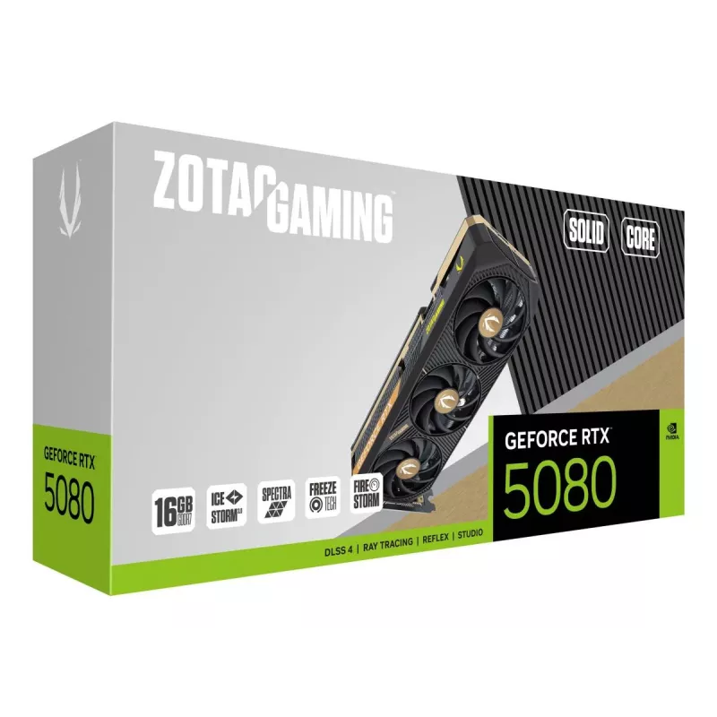 ZOTAC grafická karta - GeForce RTX 5080 - 16 GB GDDR7