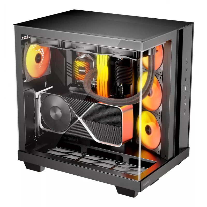 PC skriňa be quiet! Light Base 500 LX čierna Midi Tower ATX 3x 120mm ventilátory