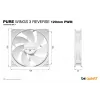 be quiet! Pure Wings 3 120mm | PWM Reverse biela 3-balík
